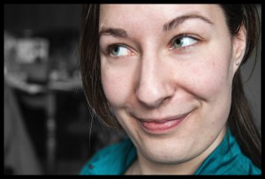 Just face BW with color overlay sharpened